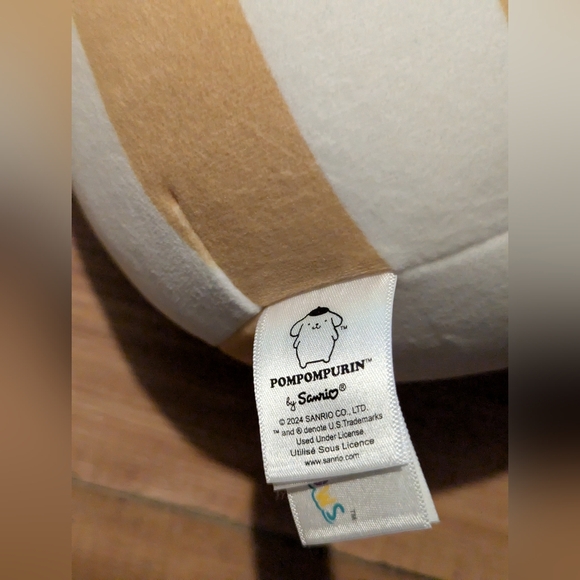 Squishmallows Summer 2024 Sanrio Pompompurin with Ice Cream Cone PLUSH - Picture 4 of 8